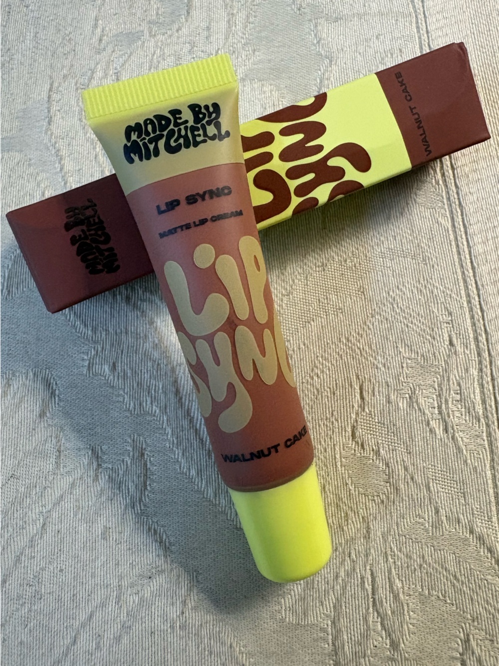 Made by Mitchell Lip Sync Matte Lip Cream Lipstick — Walnut Cake BNIB